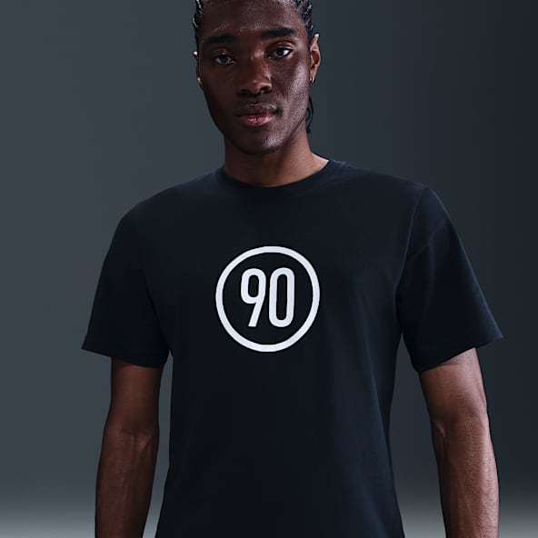 ★Nike★ Total 90 Dry Fit Short Sleeve Soccer Jersey M Black Nike Total 90 Men's Dri-FIT Short-Sleeve Soccer Jersey. Nike.com